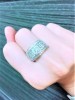 GIA天然鑽石豪華男戒指 0.90ct K/I2/車工完美 白K金  配鑽60P 共240分 n0665-02