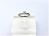 Cartier卡地亞 1895 GIA鑽石戒指 0.18ct D/VS1/3EX 47號 PT950 n0751