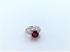 天然紅寶石鑽戒 3.21ct 馬眼鑽共1.60ct 圓鑽共0.42ct F0331