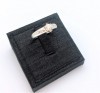天然鑽石戒指0.33ct F/VS1 小鑽4P-0.06ct PT900 n0732