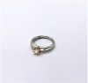 天然鑽石戒指0.33ct F/VS1 小鑽4P-0.06ct PT900 n0732