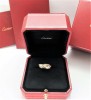 CARTIER 卡地亞 TRINITY 三環戒小型款 51號 18K 專櫃正品 n0750