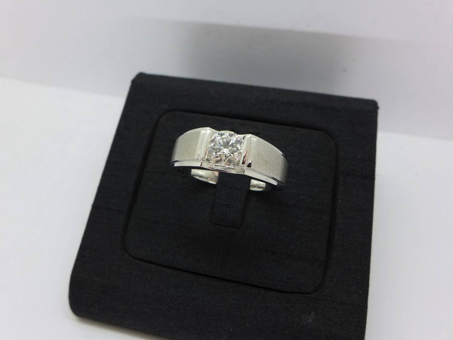 GIA天然鑽石戒指 0.71ct G/VS1/車工完美 H&A 14K F9781-01