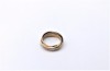 CARTIER 卡地亞 TRINITY 三環戒小型款 51號 18K 專櫃正品 n0750