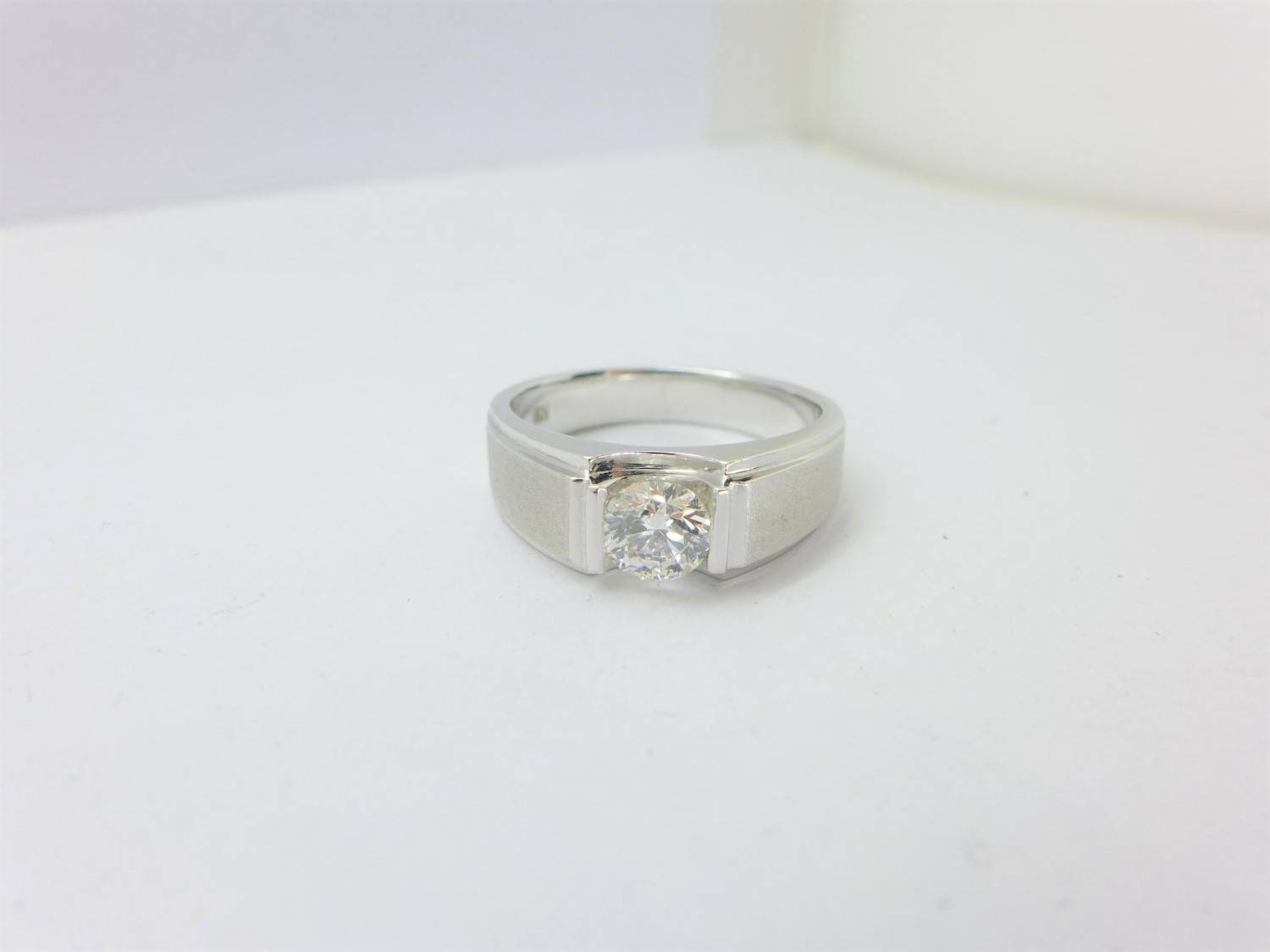 GIA天然鑽石戒指 0.71ct G/VS1/車工完美 H&A 14K F9781-01