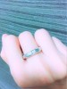 天然鑽石戒指 0.08ct F/VS2/ 14K  n0657-02