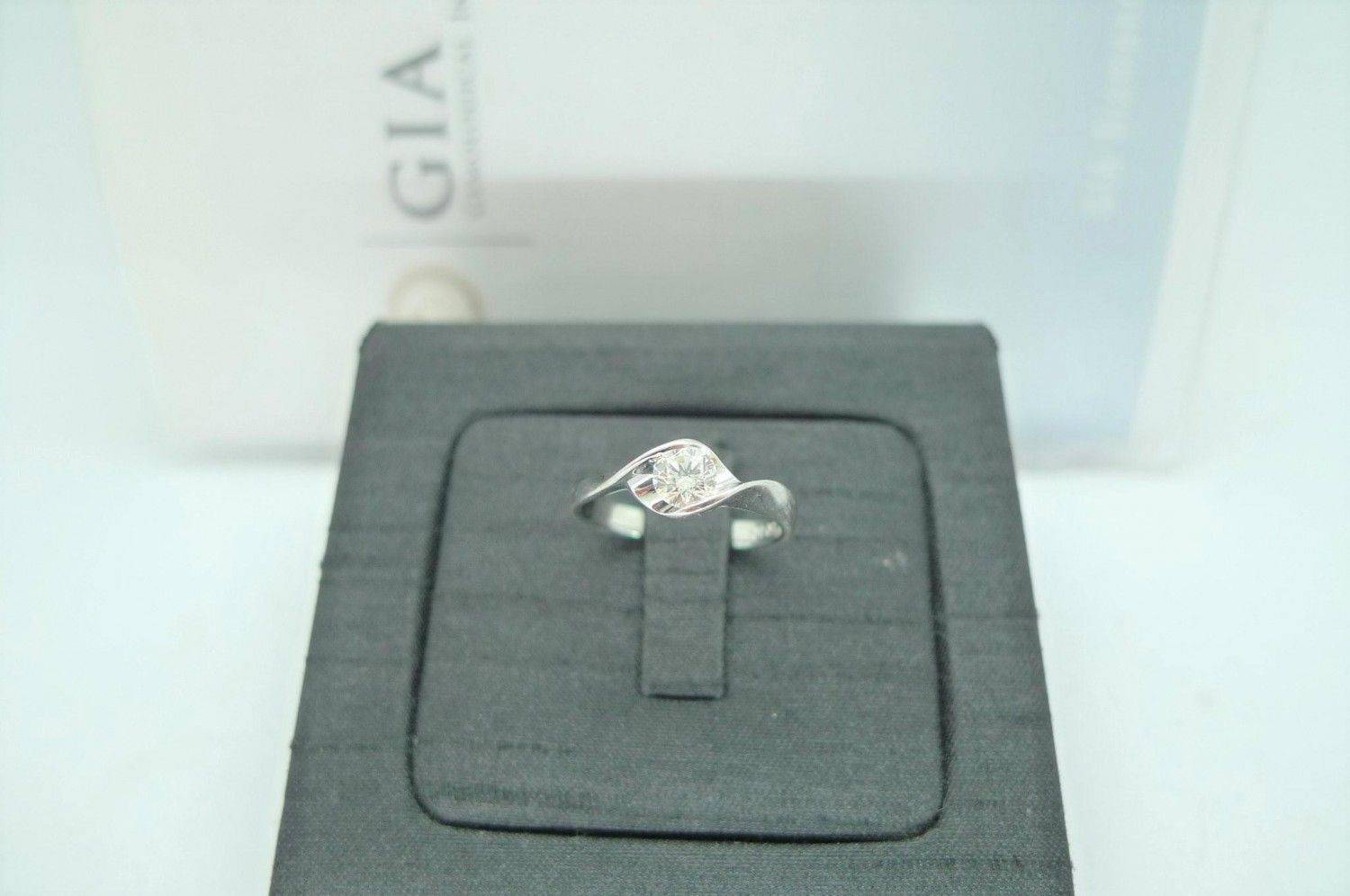 GIA 鑽石戒指 0.32ct G/VS2/EX車工/八心八箭 F8266-02