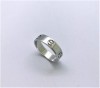 Cartier 卡地亞 LOVE 戒指 白18K金 60號 專櫃正品 n0722