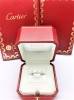 Cartier 卡地亞 LOVE單鑽GIA戒指 0.27ct E/VVS1 49號 車工完美 白18K金 F0268-01